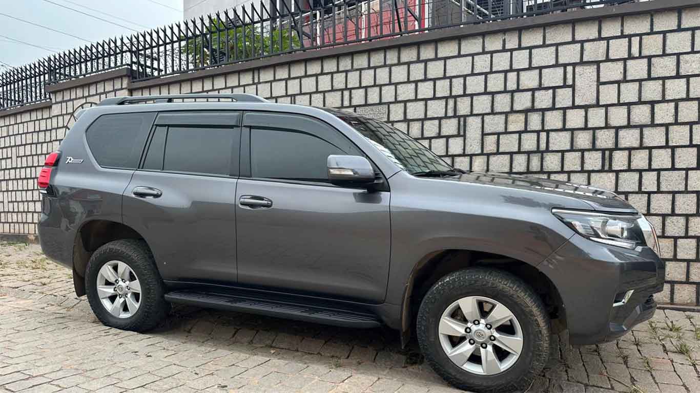 Premium Toyota SUV interior and exterior